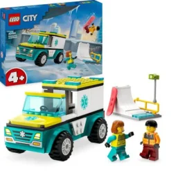 LEGO® City 60403 Rettungswagen und Snowboarder | Teddy Toys Kinderwelt