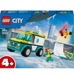 LEGO® City 60403 Rettungswagen und Snowboarder | Teddy Toys Kinderwelt