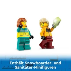 LEGO® City 60403 Rettungswagen und Snowboarder | Teddy Toys Kinderwelt