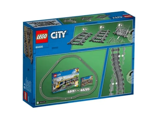 LEGO® City - Schienen, 20-teilig | LEGO® | Marken | Teddy Toys Kinderwelt