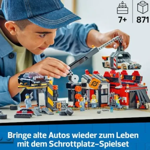 LEGO® City 60472 Schrottplatz mit Autos | Teddy Toys Kinderwelt