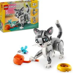 LEGO® Creator 3 in 1 - Graue Katze | Teddy Toys Kinderwelt