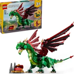 LEGO® Creator 3 in 1 - Grüner Drache | Creator 3-in-1 | LEGO® | Spielzeug | Teddy Toys Kinderwelt