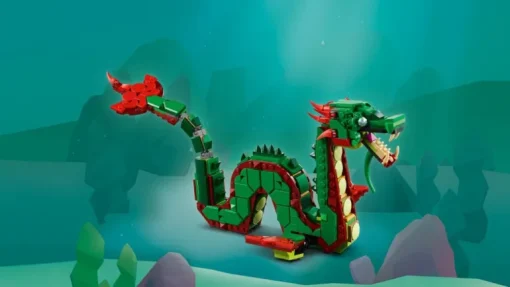 LEGO® Creator 3 in 1 - Grüner Drache | Creator 3-in-1 | LEGO® | Spielzeug | Teddy Toys Kinderwelt