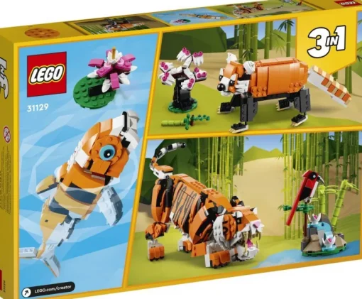 LEGO® Creator 3 in 1 - Majestätischer Tiger | Teddy Toys Kinderwelt