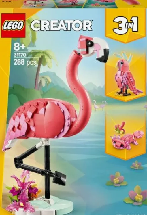LEGO® Creator 31170 Rosa Flamingo | Teddy Toys Kinderwelt