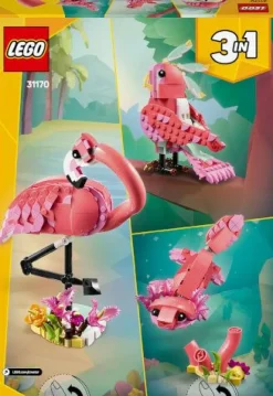 LEGO® Creator 31170 Rosa Flamingo | Teddy Toys Kinderwelt