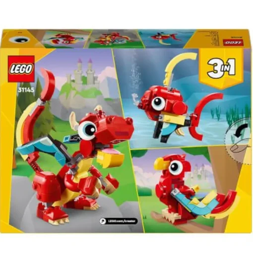 LEGO® Creator 31145 Roter Drache | Teddy Toys Kinderwelt