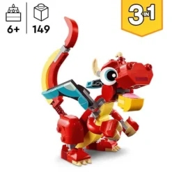 LEGO® Creator 31145 Roter Drache | Teddy Toys Kinderwelt