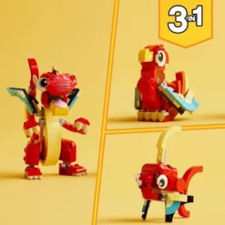 LEGO® Creator 31145 Roter Drache | Teddy Toys Kinderwelt