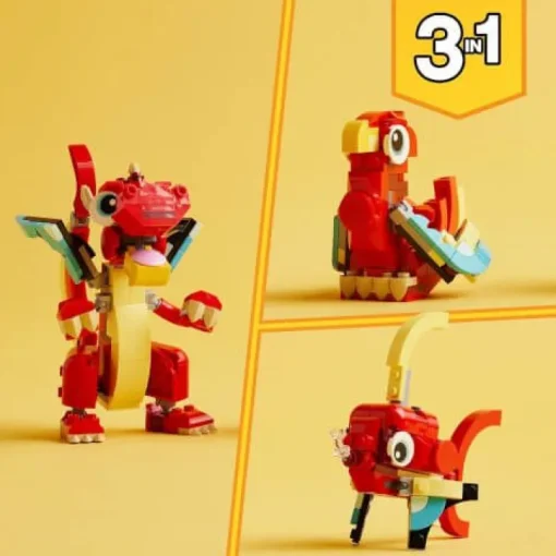 LEGO® Creator 31145 Roter Drache | Teddy Toys Kinderwelt