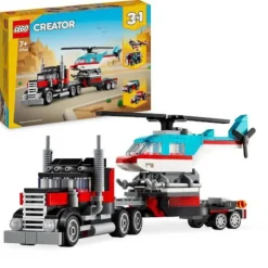 LEGO® Creator 31146 Tieflader mit Hubschrauber | Teddy Toys Kinderwelt