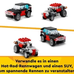 LEGO® Creator 31146 Tieflader mit Hubschrauber | Teddy Toys Kinderwelt