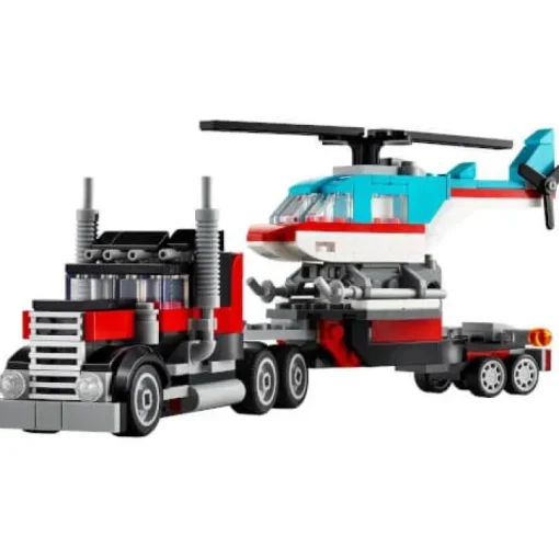 LEGO® Creator 31146 Tieflader mit Hubschrauber | Teddy Toys Kinderwelt