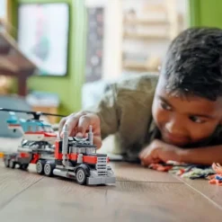 LEGO® Creator 31146 Tieflader mit Hubschrauber | Teddy Toys Kinderwelt