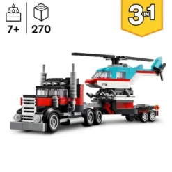 LEGO® Creator 31146 Tieflader mit Hubschrauber | Teddy Toys Kinderwelt