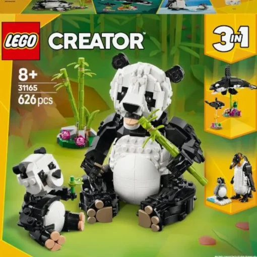 LEGO® Creator 31165 Wilde Tiere: Pandafamilie | Teddy Toys Kinderwelt