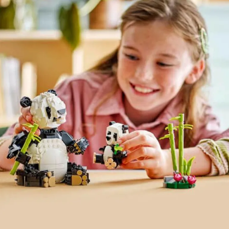 LEGO® Creator 31165 Wilde Tiere: Pandafamilie | Teddy Toys Kinderwelt