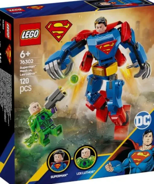 LEGO® DC Comics Super Heroes 76302 Superman™ Mech vs. Lex Luthor™ | Teddy Toys Kinderwelt
