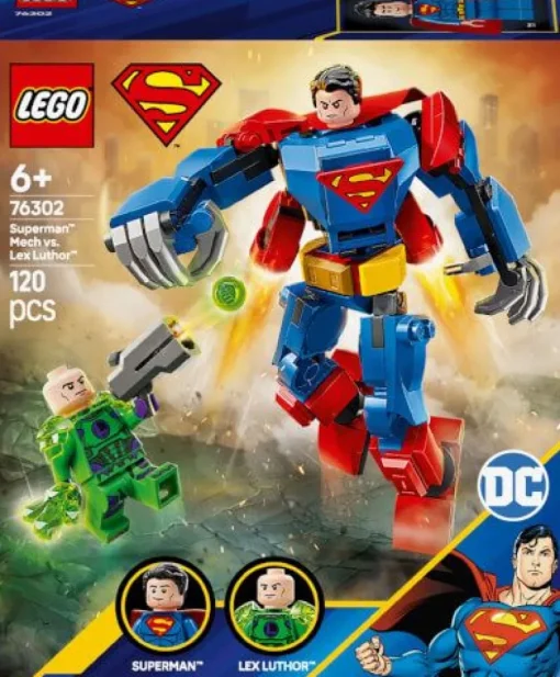 LEGO® DC Comics Super Heroes 76302 Superman™ Mech vs. Lex Luthor™ | Teddy Toys Kinderwelt