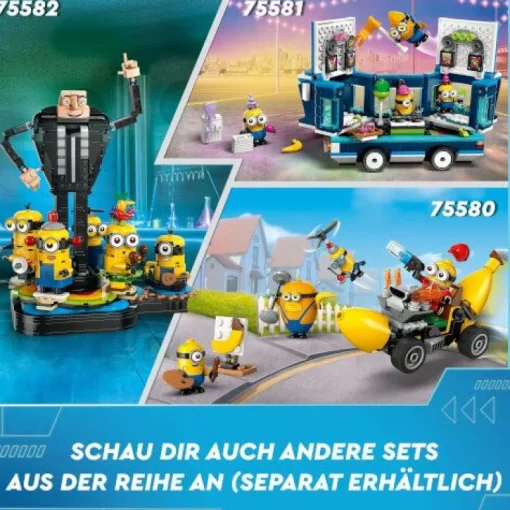 LEGO Despicable Me 75583 Familienvilla von Gru und den Minions | Teddy Toys Kinderwelt