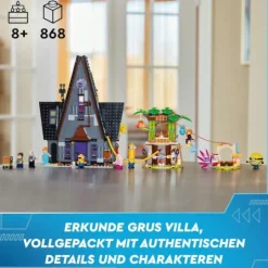 LEGO Despicable Me 75583 Familienvilla von Gru und den Minions | Teddy Toys Kinderwelt