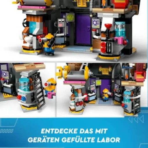 LEGO Despicable Me 75583 Familienvilla von Gru und den Minions | Teddy Toys Kinderwelt