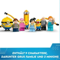 LEGO Despicable Me 75583 Familienvilla von Gru und den Minions | Teddy Toys Kinderwelt