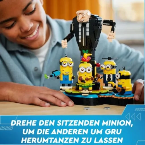 LEGO Despicable Me 75582 Gru und die Minions aus LEGO Steinen | Teddy Toys Kinderwelt