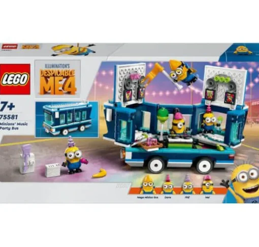 LEGO Despicable Me 75581 Minions und der Party Bus | Teddy Toys Kinderwelt