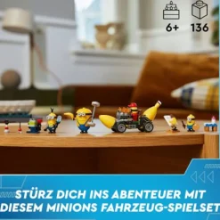 LEGO Despicable Me 75580 Minions und das Bananen Auto | Teddy Toys Kinderwelt