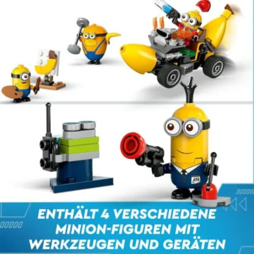 LEGO Despicable Me 75580 Minions und das Bananen Auto | Teddy Toys Kinderwelt