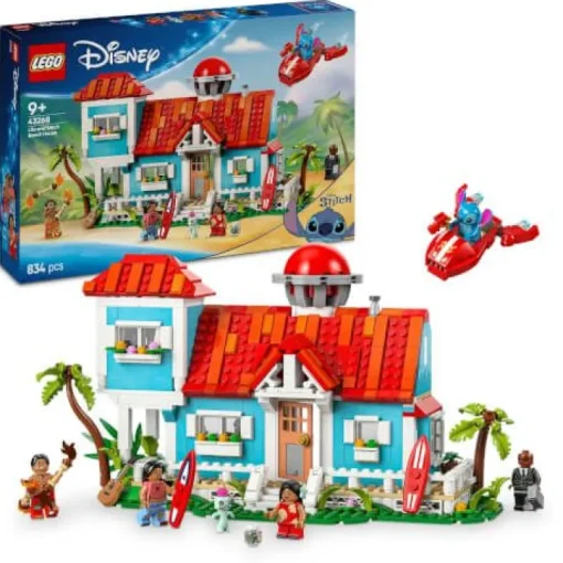 LEGO® Disney Classic 43268 Das Strandhaus aus „Lilo und Stitch | Teddy Toys Kinderwelt