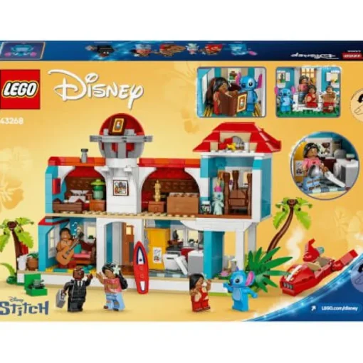 LEGO® Disney Classic 43268 Das Strandhaus aus „Lilo und Stitch | Teddy Toys Kinderwelt