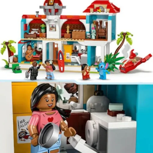 LEGO® Disney Classic 43268 Das Strandhaus aus „Lilo und Stitch | Teddy Toys Kinderwelt
