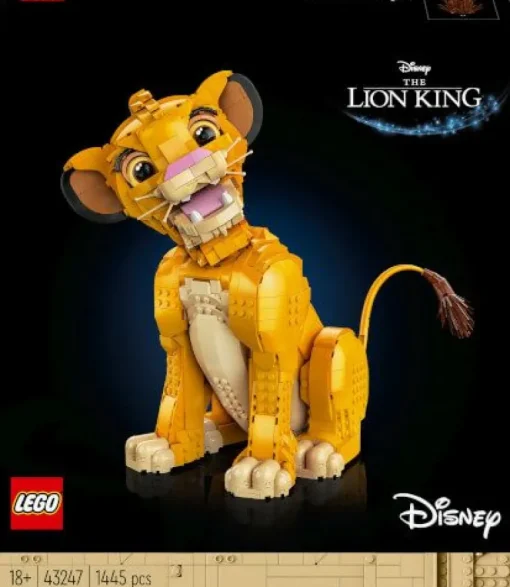 LEGO® Disney Classic 43247 Simba, der junge König der Löwen | Teddy Toys Kinderwelt