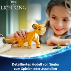 LEGO® Disney Classic 43243 Simba, das Löwenjunge des Königs | Teddy Toys Kinderwelt