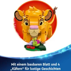 LEGO® Disney Classic 43243 Simba, das Löwenjunge des Königs | Teddy Toys Kinderwelt