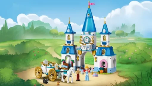 LEGO® Disney Princess - Cinderellas Schloss Und Pferde | Teddy Toys Kinderwelt