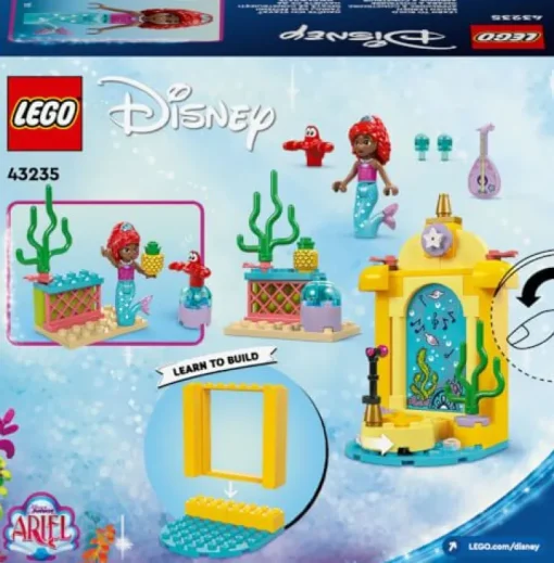 LEGO® Disney Prinzessin 43235 Arielles Musikbühne | Teddy Toys Kinderwelt