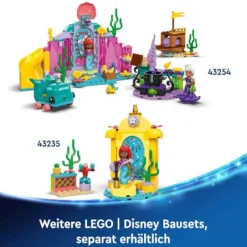 LEGO® Disney Prinzessin 43254 Arielles Kristallhöhle | Teddy Toys Kinderwelt