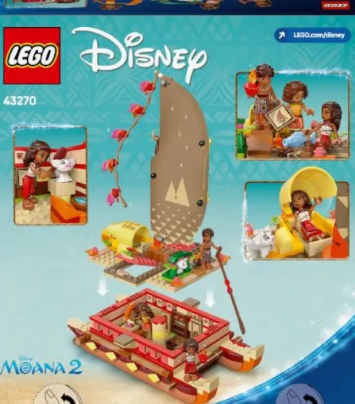 LEGO® Disney Prinzessin 43270 Vaianas Abenteuerfloß | Teddy Toys Kinderwelt