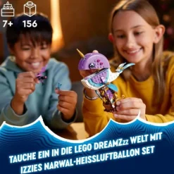 LEGO® Dreamzzz 71472 Izzies Narwal-Heißluftballon | Teddy Toys Kinderwelt