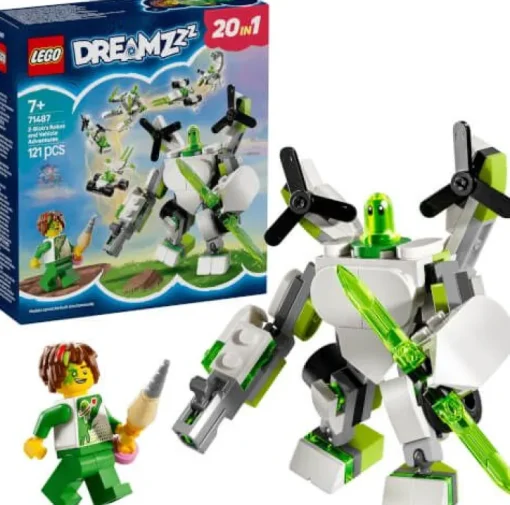 LEGO® DREAMZzz 71487 Z-Blobs Roboter- und Fahrzeugabenteuer | Teddy Toys Kinderwelt