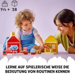 LEGO® Duplo 10414 Alltagsroutinen: Essen & Schlafenszeit | Teddy Toys Kinderwelt