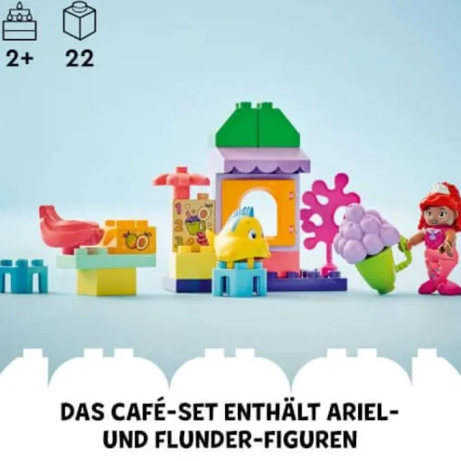 LEGO® DUPLO 10420 Arielles und Fabius’ Café-Kiosk | Teddy Toys Kinderwelt