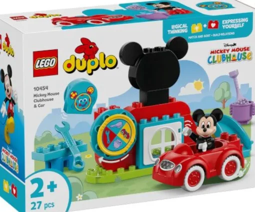 LEGO® DUPLO 10454 Disney Mickys Clubhaus und Auto | Teddy Toys Kinderwelt