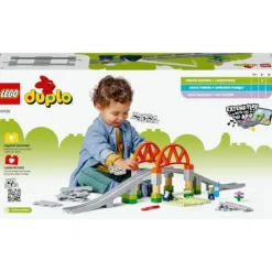 LEGO® DUPLO 10426 Eisenbahnbrücke und Schienen – Erweiterungsset | Teddy Toys Kinderwelt