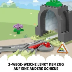 LEGO® DUPLO 10425 Eisenbahntunnel und Schienen – Erweiterungsset | Teddy Toys Kinderwelt