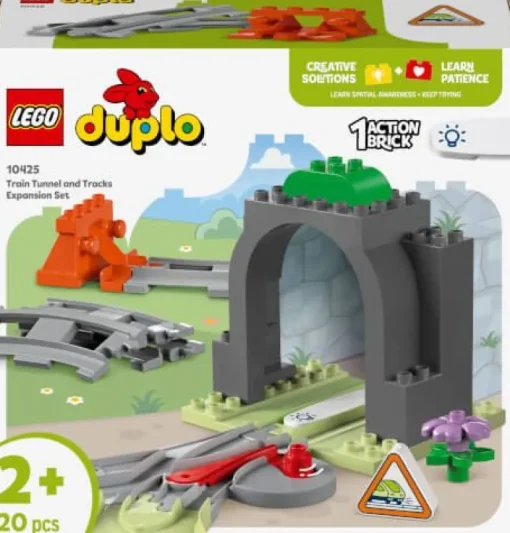 LEGO® DUPLO 10425 Eisenbahntunnel und Schienen – Erweiterungsset | Teddy Toys Kinderwelt